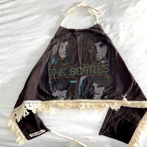Beatles “T-shirt” Halter Top